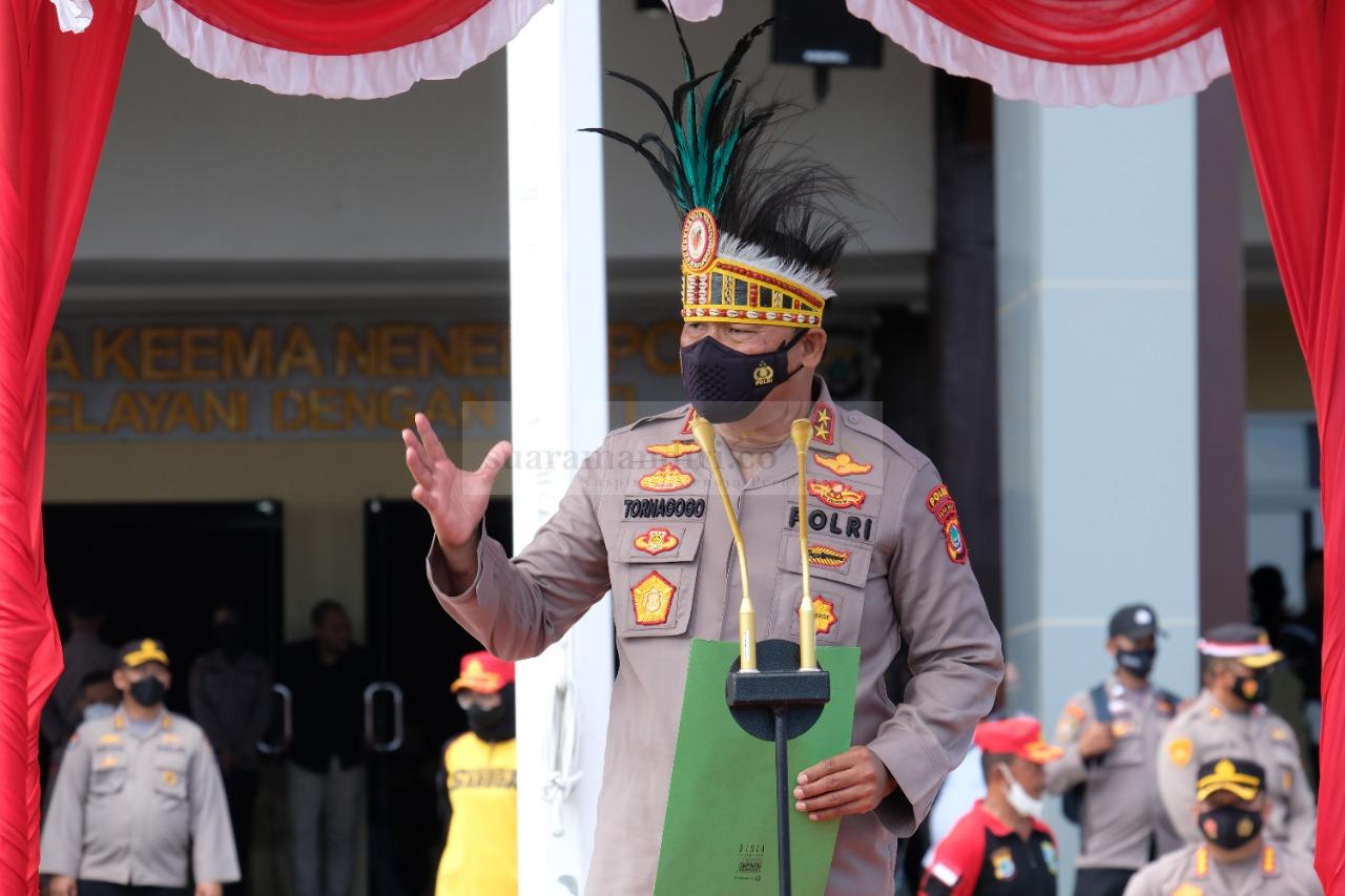 Kapolda Papua Barat Terima Kasih Insan Pers